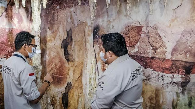 Menparekraf Sandiaga Uno Dorong Kampung Rammang-Rammang Jadi Bagian UNESCO Global Geopark