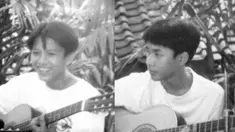Pemilik nama asli Mohamad Kautsar ini menceritakan awal mula bergabungnya ia di band Noah (yang dulunya bernama Peterpan) sampai persahabatannya dengan Ariel yang terjalin sejak 24 tahun lalu. (Liputan6.com/IG/@uki_kautsar)