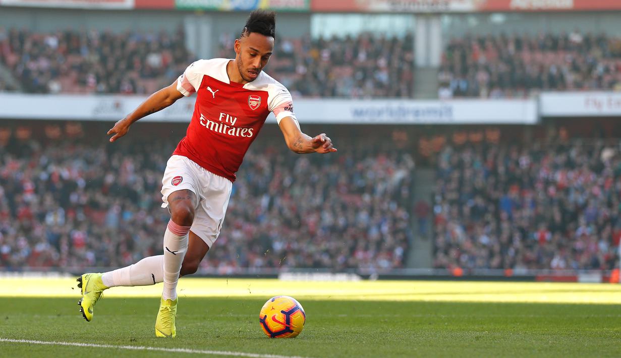 7. Pierre-Emerick Aubameyang (Arsenal) - Speed 94 (AFP/Ian Kington)