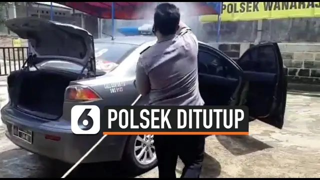 VIDEO: Belasan Polisi Positif Covid-19, Polsek di Garut Ditutup Sementara