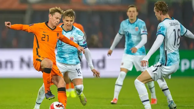 Timnas Belanda Vs Norwegia