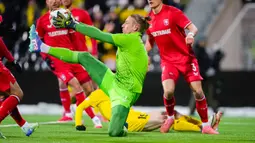Sebelumnya, Twente menang 2-1 dalam duel leg pertama pekan lalu. (Fredrik Varfjell/NTB Scanpix via AP)