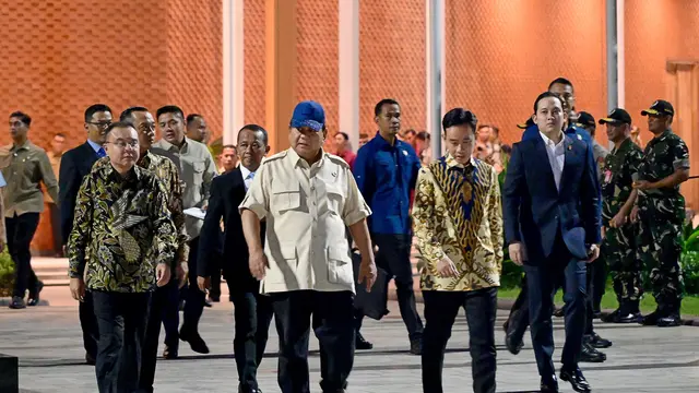 Gibran Antar Prabowo Lepas Landas ke Singapura