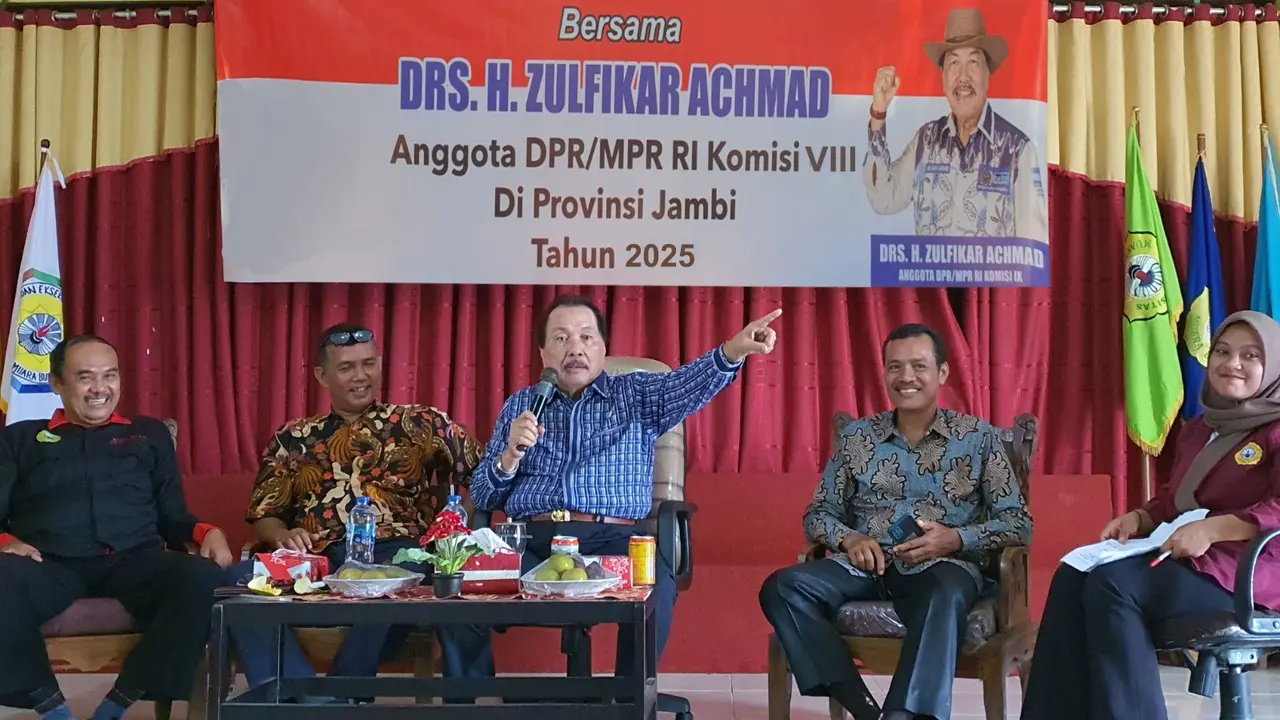 Anggota DPR RI Zulfikar Achmad menggelar kegiatan Sosialisasi 4 Pilar Kebangsaan.