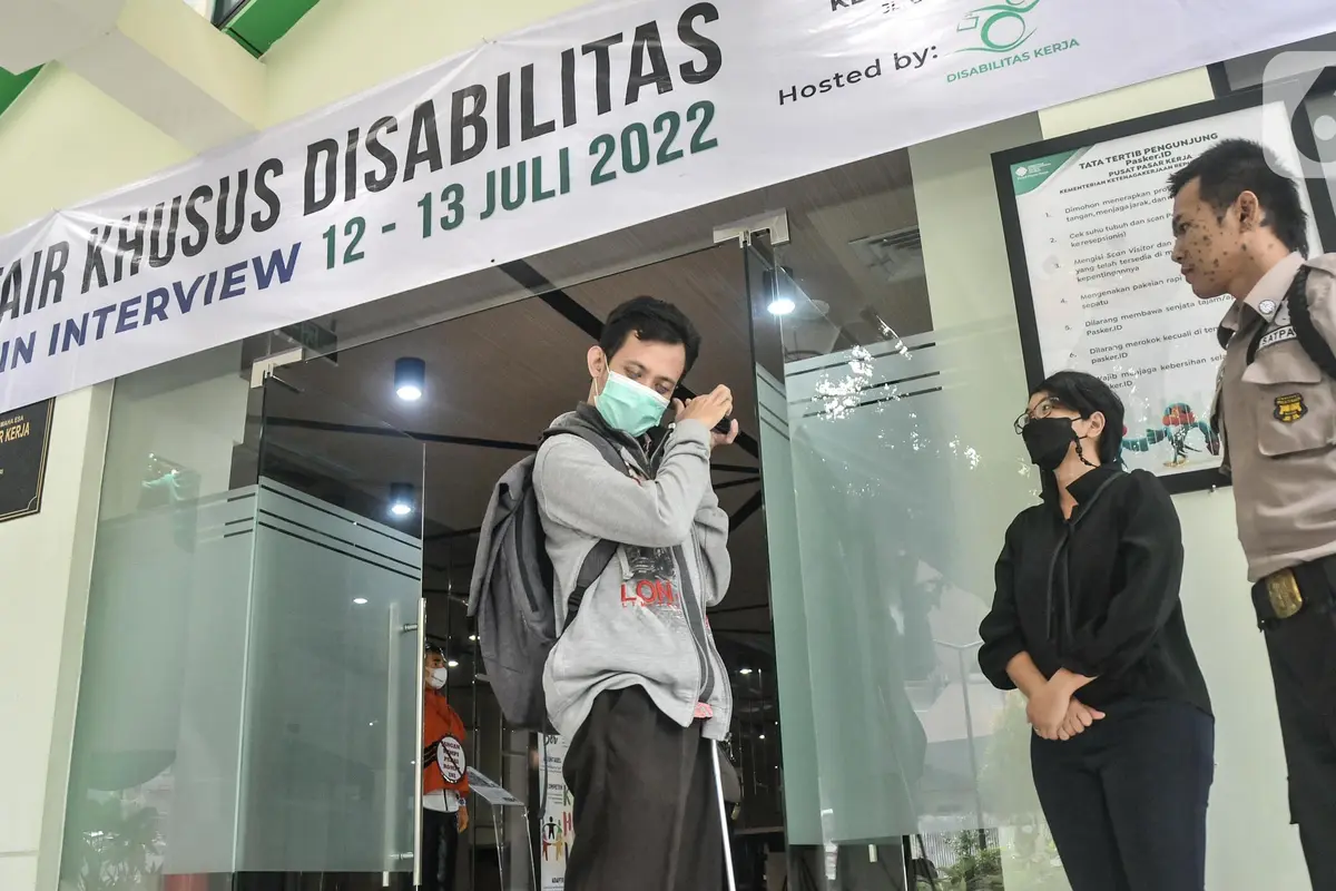 Semangat Masyarakat Berkebutuhan Khusus Ikuti Job Fair Disabilitas