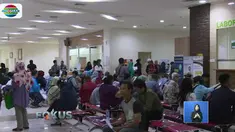 Saat ini 800 hingga 1.000 kantong darah per hari disiapkan termasuk trombosit yang biasanya dibutuhkan pasien DBD.
