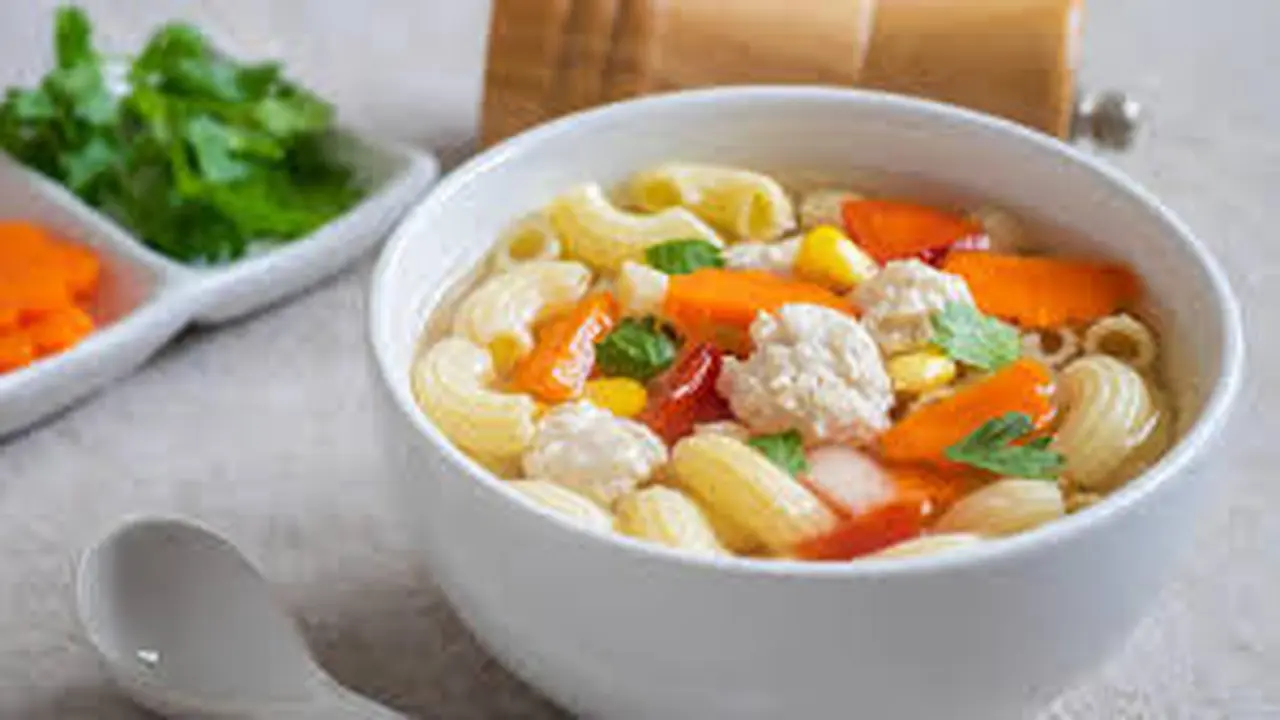 cara membuat sup makaroni