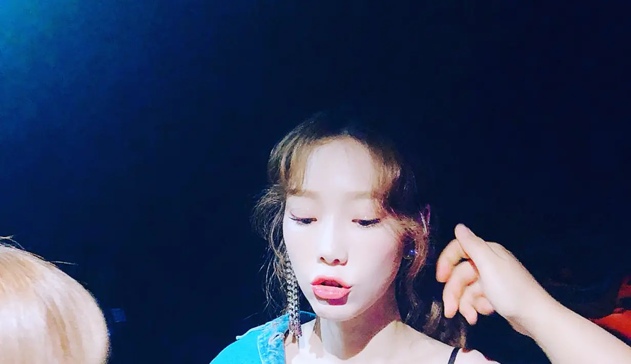 "Aku dihack. Tolong jangan kaget dan jangan salah paham," tulis Taeyeon seperti yang dilansir dari Soompi. (instagram/taeyeon_ss)