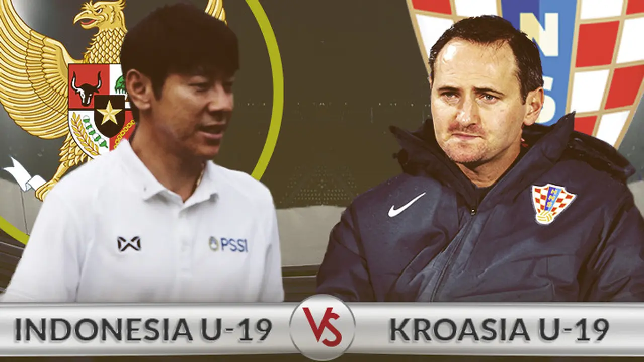Timnas Indonesia U-19 vs Timnas Kroasia U-19