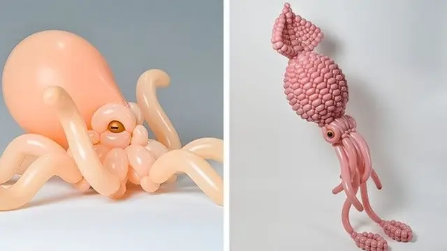 karya seni dari balon