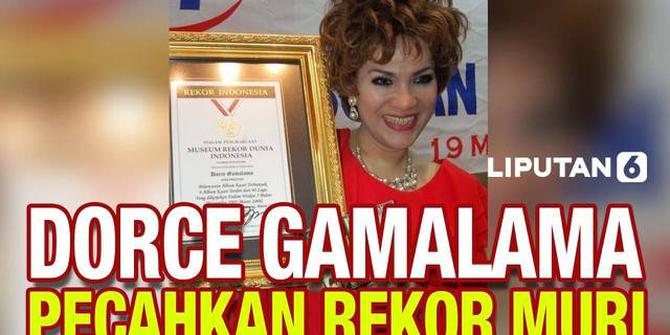 VIDEO: Dorce Gamalama Pernah Catatkan Namanya dalam Rekor MURI