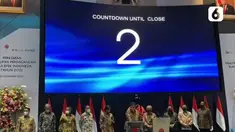 Kamis (30/12) sore Menteri Koordinator Perekonomian RI Airlangga Hartarto resmi menutup perdagangan Bursa Efek Indonesia (BEI) tahun 2021.