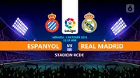 Espanyol vs Real Madrid. (Liputan6.com/Trie Yasni)