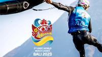 Poster ANOC World Beach Games 2023 di Bali. Dok: Instagram @anocworldbeachgames