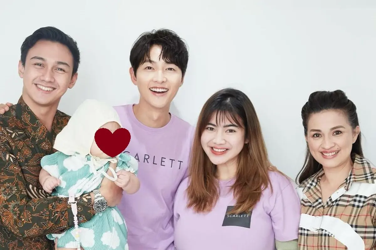 Felicya Angelista Ketemu Song Joong Ki. (Instagram/ felicyangelista_)