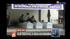 Polda Papua temukan satu jenazah korban banjir bandang di Sentani, Papua.