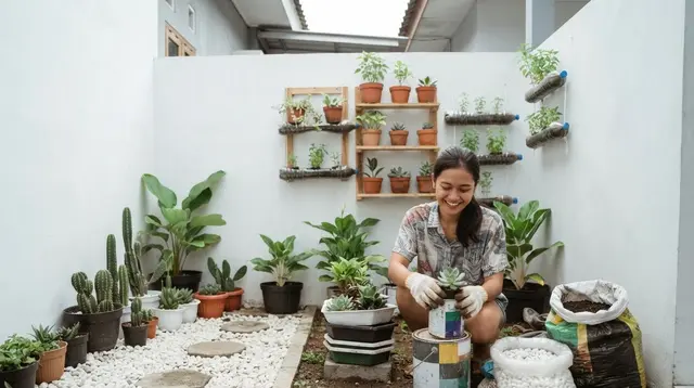 Cara Membuat Taman di Rumah dari Nol, Panduan Lengkap agar Asri, Sejuk, dan Mudah Dirawat