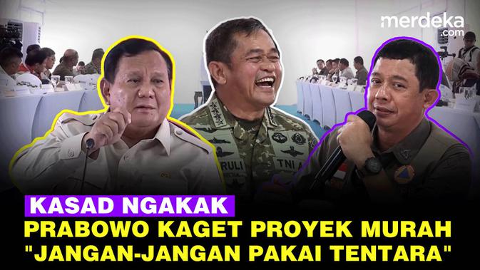 Momen Prabowo Kaget Dengar Ada Proyek Murah di Lokasi Bencana, Kasad Maruli Sampai Ngakak