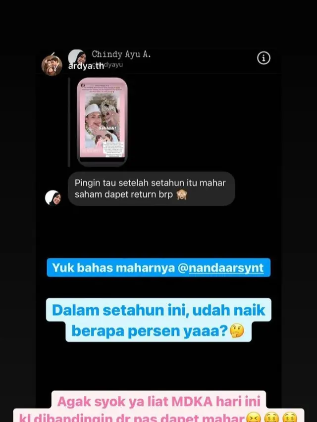 Anniversary Nanda Arsyinta