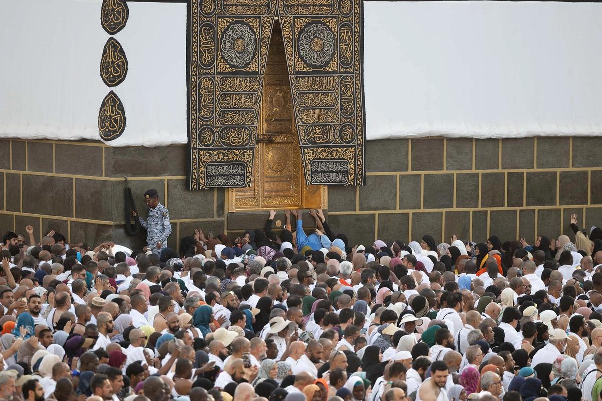FOTO: Lautan Jamaah Haji Padati Makkah Jelang Puncak Haji