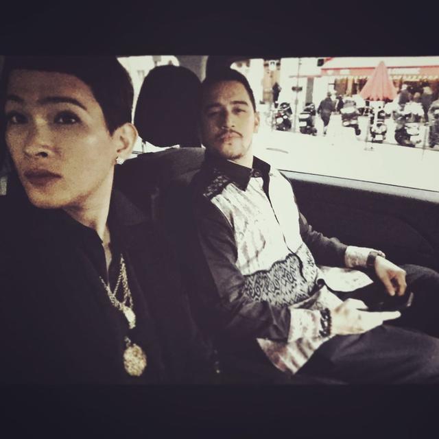 6 Momen Kebersamaan Oscar Lawalata dan Mario Lawalata, Saling Dukung