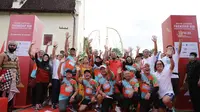 Friendship Run Powered by Bank Jateng di Makassar (Liputan6.com/Fauzan)