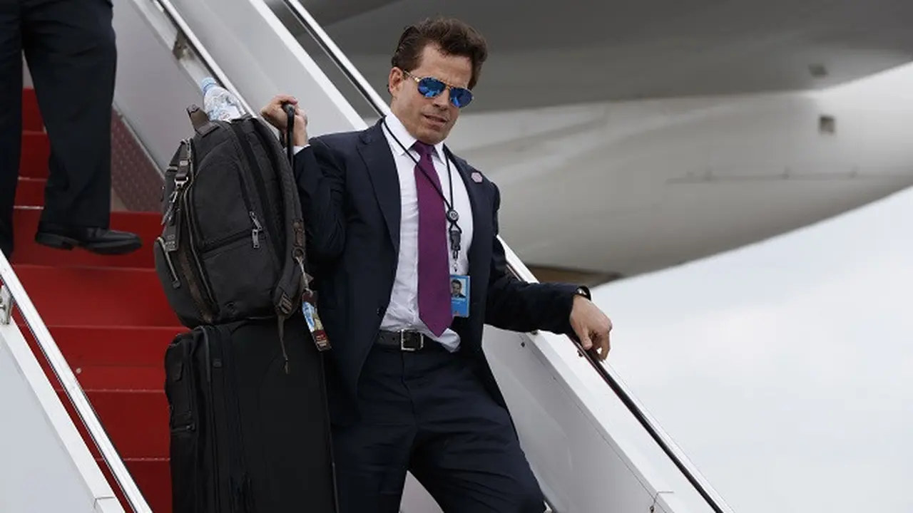 Anthony Scaramucci, baru 10 hari menjabat sebagai direktur komunikasi Gedung Putih sebelum akhirnya dicopot