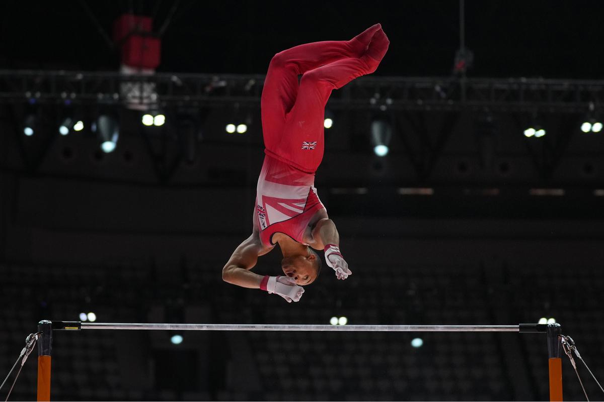 FOTO: Bertabur Bintang,  Juara Olimpiade dan Dunia Warnai Kualifikasi Kejuaraan Dunia Gimnastik 2025 di Jakarta