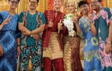 Viral Sekelompok Pria Datang ke Kondangan Kenakan Daster, Aksinya Jadi Sorotan Warganet