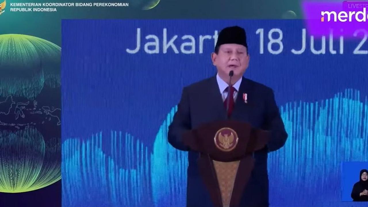 VIDEO: Prabowo Respons Tantangan Taruhan Masa Depan Indonesia Dengan Menteri Negara Tetangga "Berani Saya"