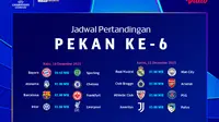 Jadwal Liga Champions 2025/26 Pekan ke-6 Tayang Eksklusif di Vidio