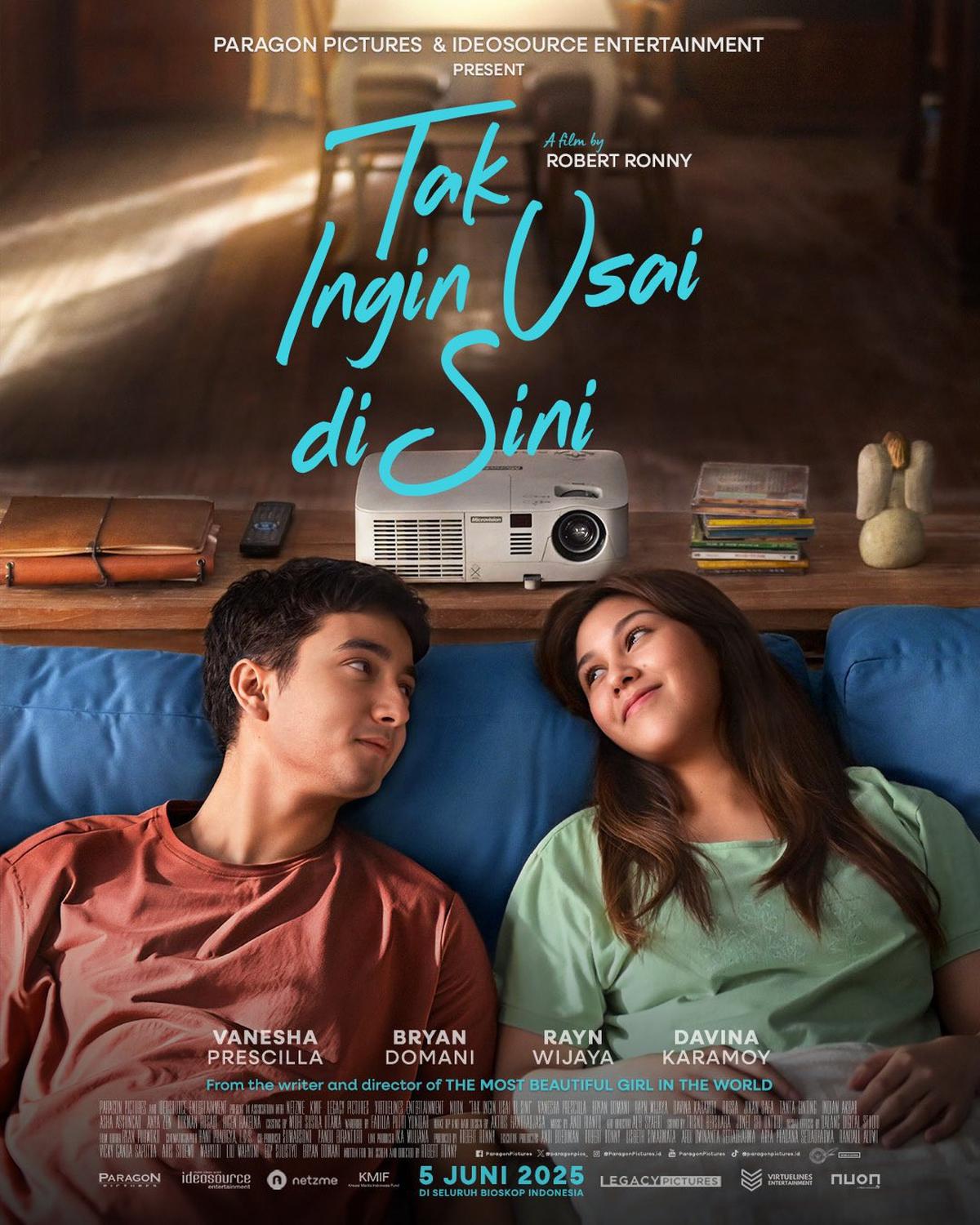 Kisah Cinta Penuh Pengorbanan dalam Film 'TAK INGIN USAI DI SINI' Sukses Buat Rossa Menangis