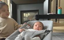 Potret Gemas Issa Anak Nikita Willy saat Momong dan Jaga Baby Nael Sang Adik yang Dipanggil Dudung