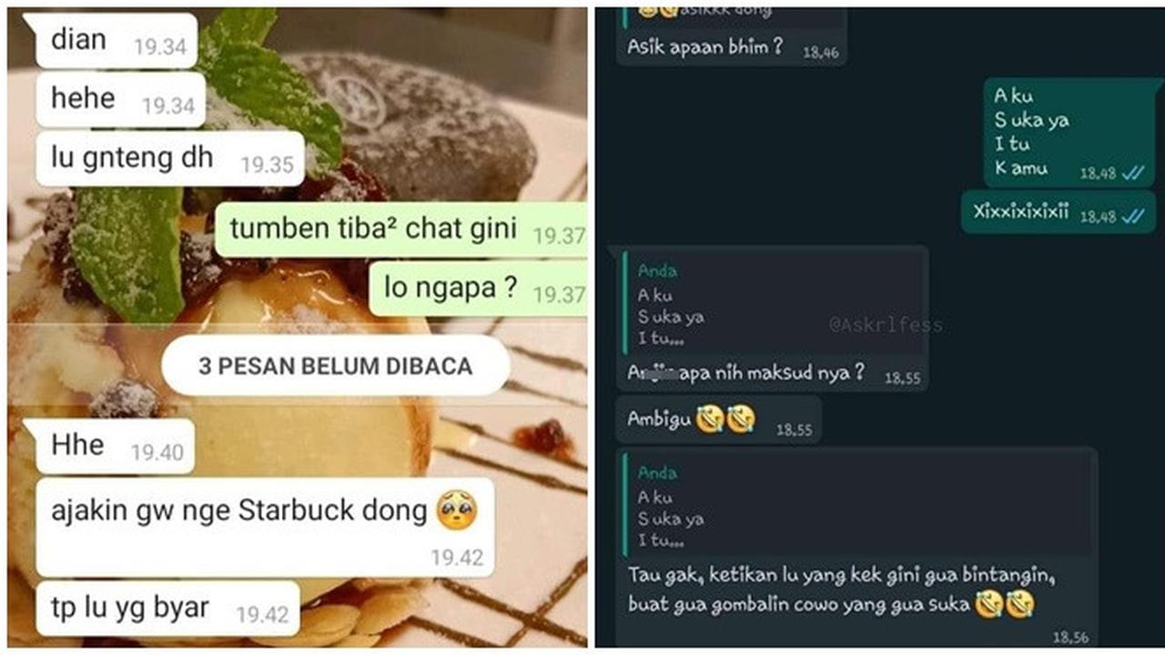 6 Chat Modus ke Teman Sendiri Ini Bikin Baper Sekaligus Nyesek