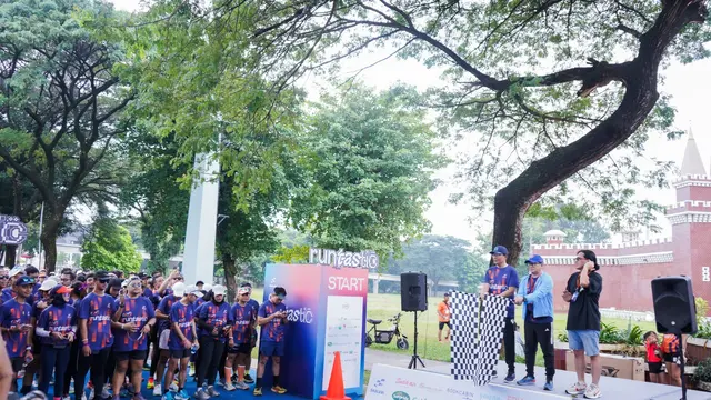 Bank Raya Dorong Inklusi Keuangan Lewat Fitur Saku Bareng di Acara Runtastic