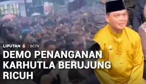 Demo Penanganan Karhutla Berujung Ricuh