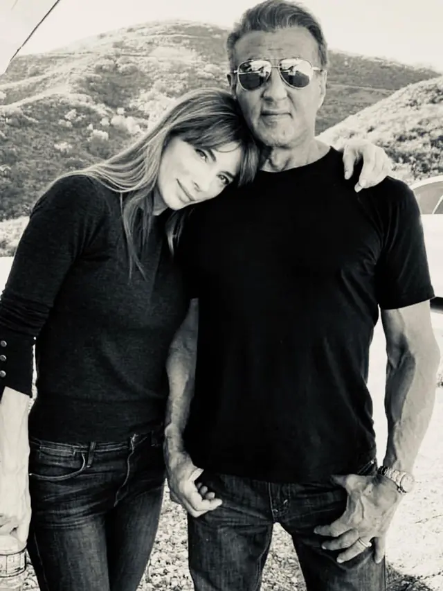 Sylvester Stallone dan Jennifer Flavin. (Foto: Instagram officialslystallone)