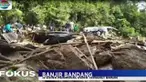 Belasan rumah hanyut tersapu termasuk Gedung Madrasah dimana puluhan murid sedang belajar.