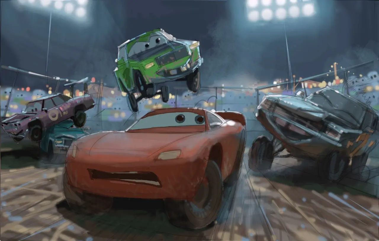 Film Cars 3. (Pixar / Disney)