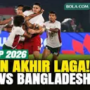 Kericuhan di Akhir Laga Indonesia vs Bangladesh di FIFA ASEAN Cup 2026, Pemain Adu Mulut dan Saling Dorong