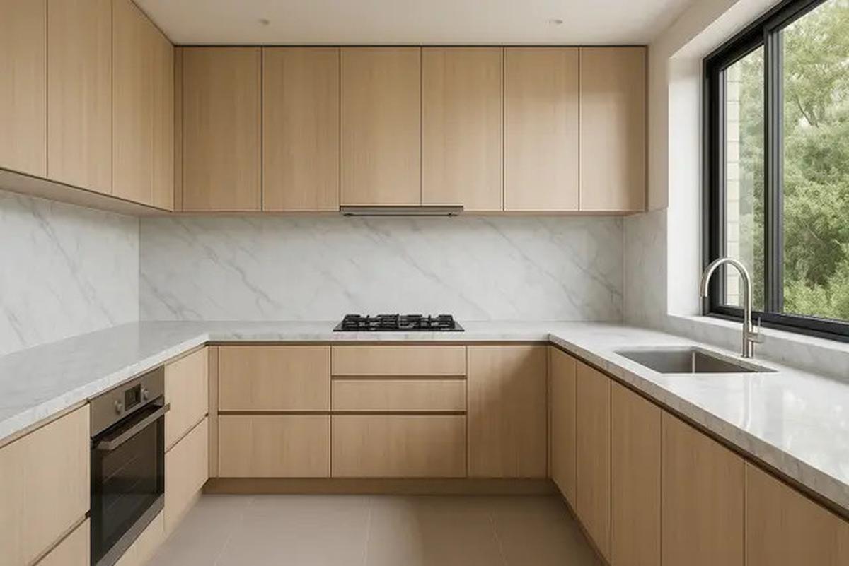 7 Model Dapur Bentuk U Minimalis, Fungsional dan Elegan untuk Hunian Modern di 2025