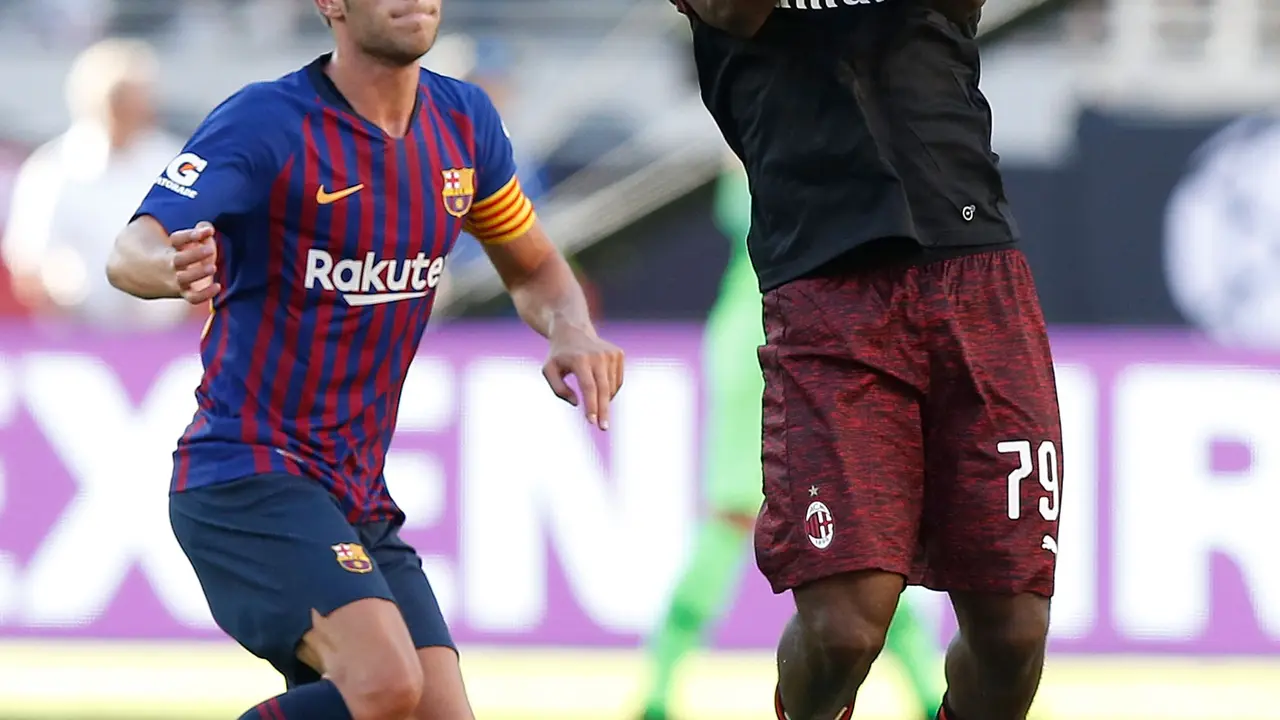 Gol Silva Bawa AC Milan Menang Tipis Atas Barcelona