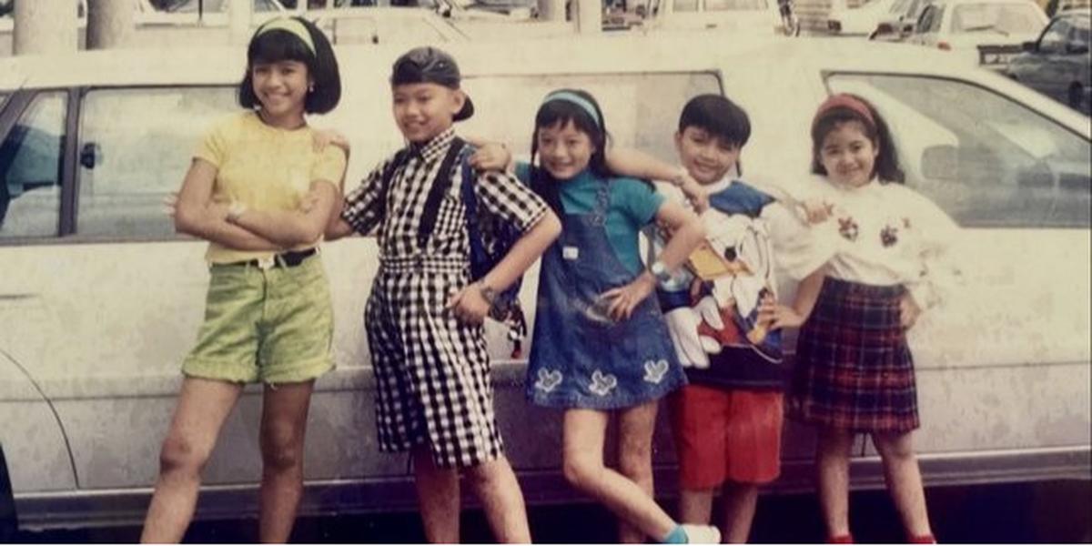 Dea Ananda Bagikan Foto Lawas Trio Kwek Kwek, Bikin Nostalgia