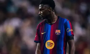 Pemain Barcelona Jesse Bisiwu (Dok Barcelona)