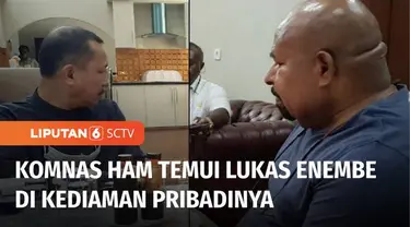 Komnas HAM bertemu dengan Gubernur Papua, Lukas Enembe di kediamannya di Kota Jayapura, pada Rabu (28/9) sore. Lukas sempat berkomunikasi dengan pihak KPK yang meminta agar Lukas diperiksa dokter KPK dan IDI.