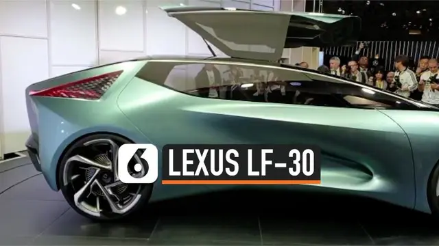 Lexus meluncurkan mobil masa depan LF-3o di Tokyo Motor Show 2019. Mobil listrik dengan tampilan futuristik ini nantinya bisa dikendalikan dengan gestur pengemudi.