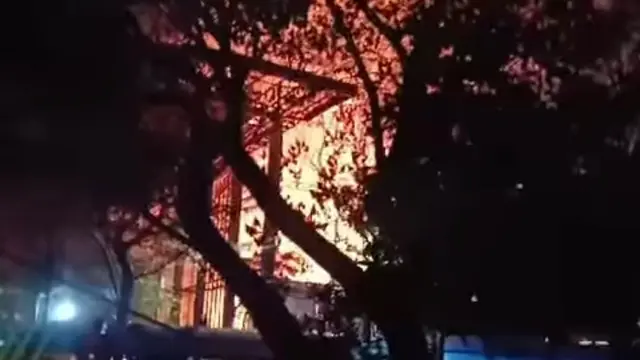 Kebakaran di Museum Nasional, terjadi pada Sabtu malam (16/9/2023) sekitar pukul 20.00 WIB.