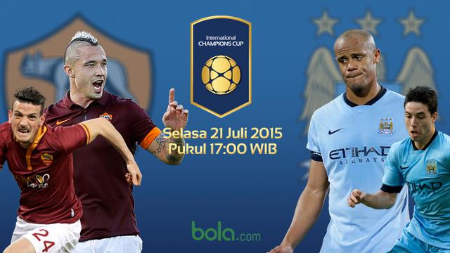 Internastional Champions Cup 2015: AS Roma vs Manchester City