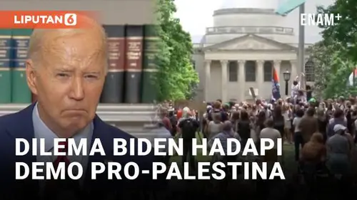 VIDEO: Dilema Politik Biden di tengah Protes Pro-Palestina di Kampus