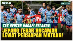 Jepang Siap Tempur! Moriyasu Asah Ketajaman Tim Jelang Hadapi Belanda